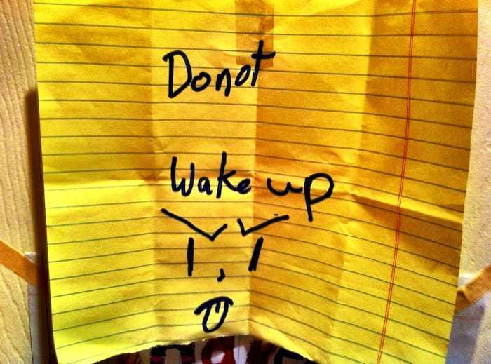 Do not wake up thumbnail