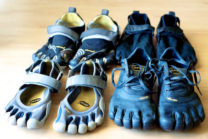 FiveFingers lineup