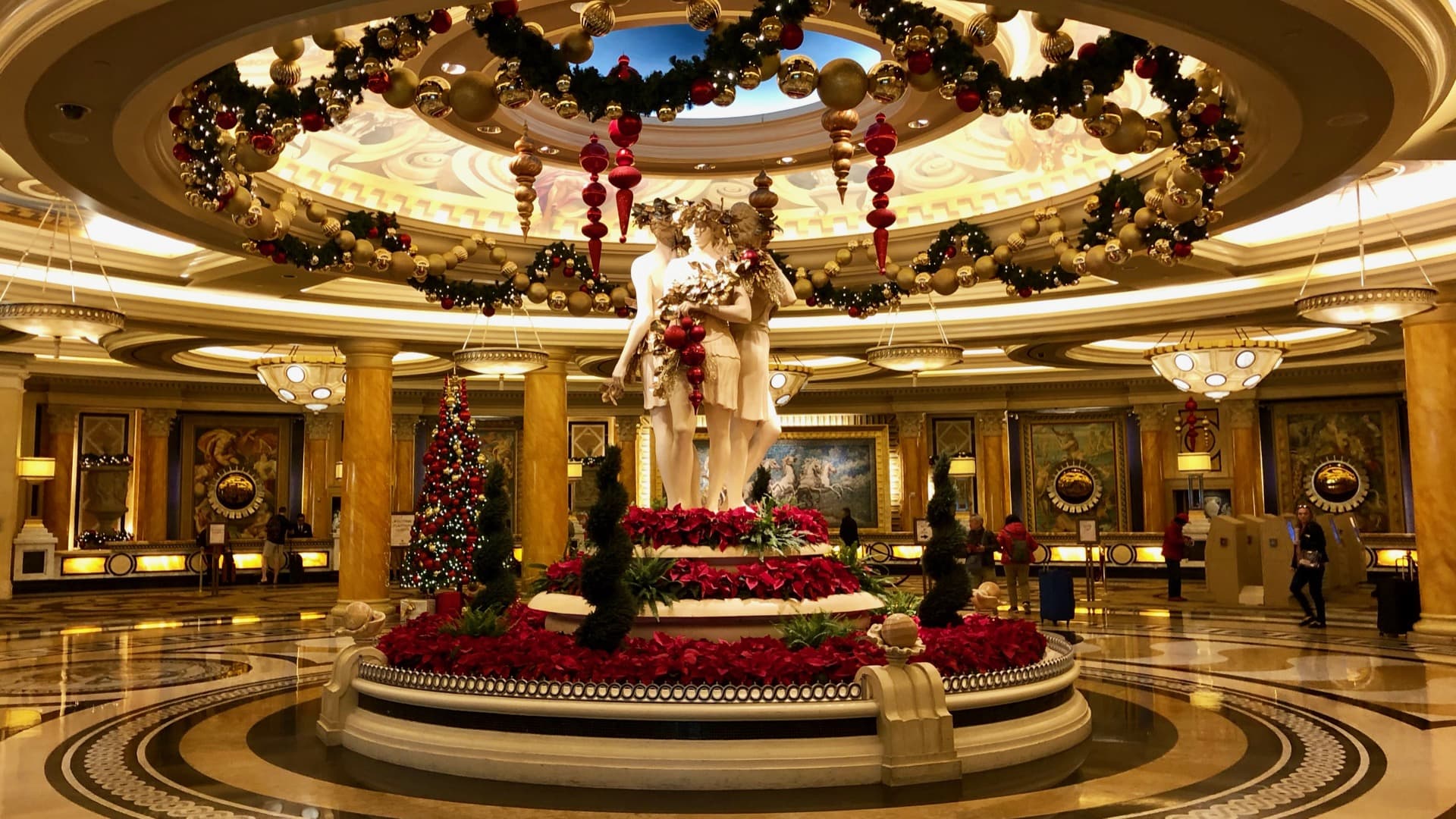 Caesar’s Palace lobby